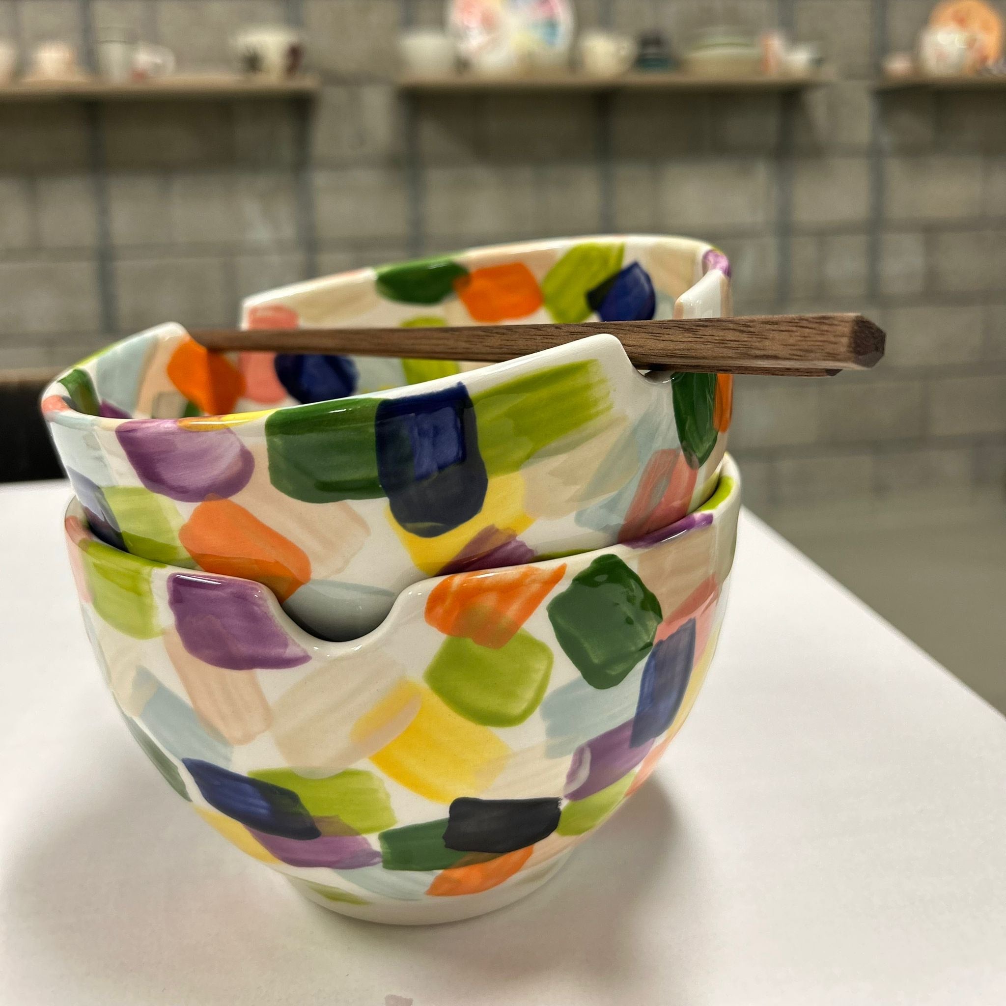 Paint a Poke Bowl & Make Chopsticks